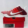 Nike Kobe 11 Elite Low Red Horse basketball shoe on box, size 11.5, clean uppers, general wear 2016 model
