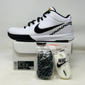 Nike Kobe 4 Protro white and black basketball shoe with extra laces and box 2023 model