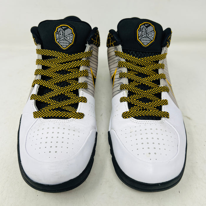 Nike Kobe 4 Protro White Black Del Sol