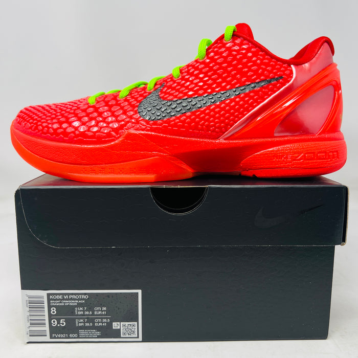 Nike Kobe 6 Protro Reverse Grinch