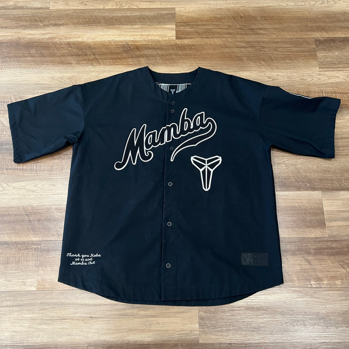 Nike Kobe Bryant Baseball Jersey Black