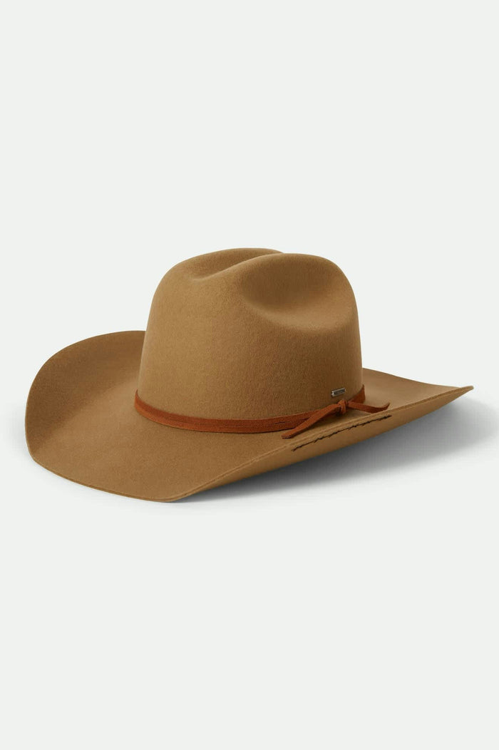 Unisex Laredo Branded Cowboy Hat in the color Antique Bronze - Front Product View