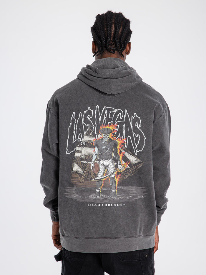 LAS VEGAS FOOTBALL v2 - “DT ESSENTIAL" HOODIE – Hoodie – Dead Threads Apparel