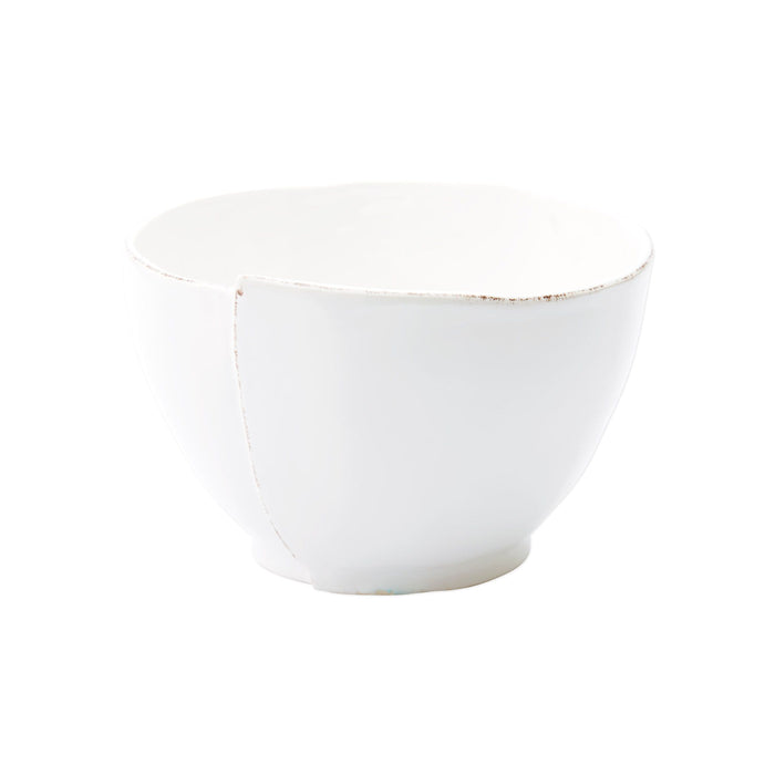 Lastra White Deep Serving Bowl - Wilson Lee