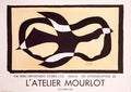 L'atelier Mourlot (after) Georges Braque, 1984 - Mourlot Editions - Fine_Art - Poster - Lithograph - Wall Art - Vintage - Prints - Original