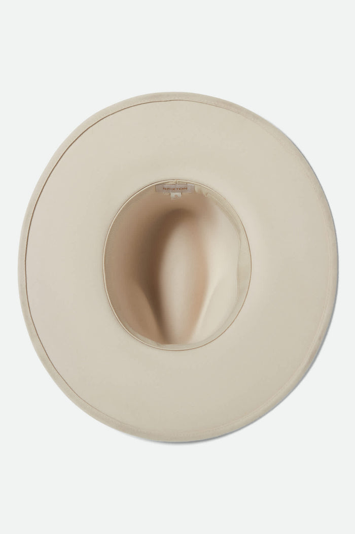Unisex Layton Comfort Fedora in the color Dove/Sand - Additional Laydown image