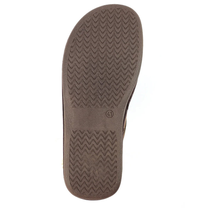 Lazy Dogz Glen II Brown Slipper KMD100 BR