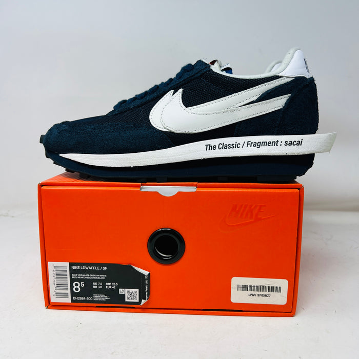 Nike LD Waffle SF sacai Fragment Blue Void