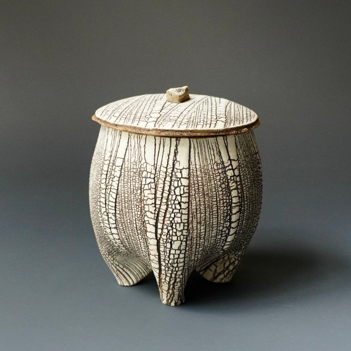 Lidded tea cup