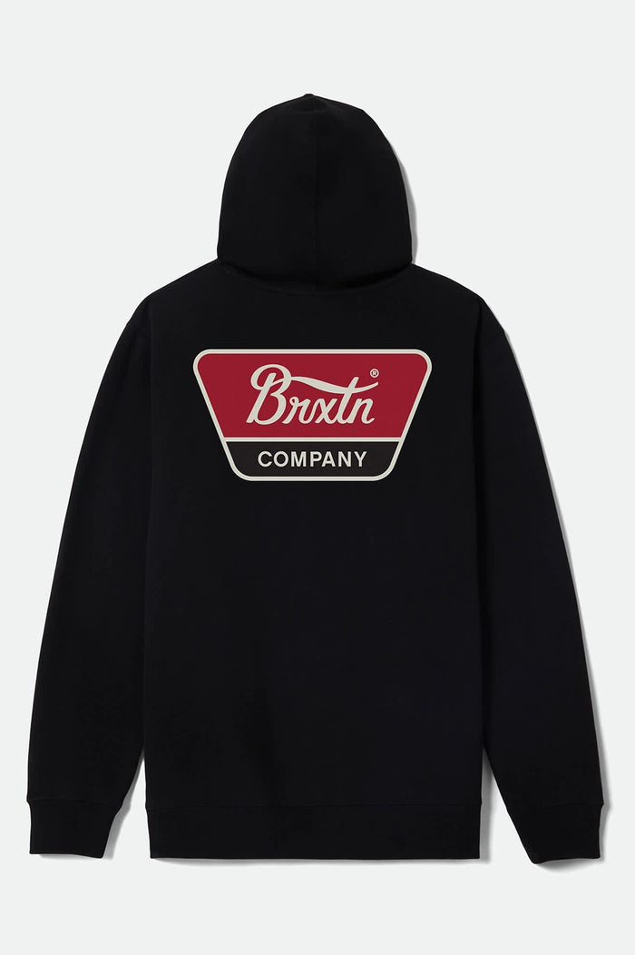 Linwood Hood - Black/Adrenaline Rush/Off White
