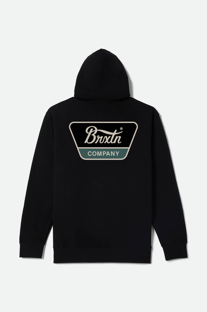 Linwood Hoodie - Black/Off White
