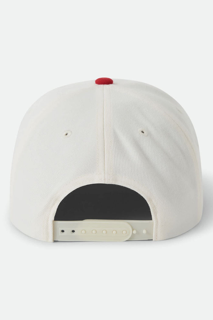 Linwood Netplus Snapback - Crimson/Off White