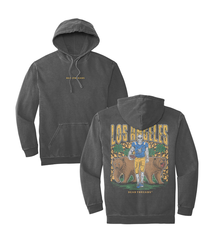 LOS ANGELES FOOTBALL - “DT ESSENTIAL" HOODIE – Hoodie – Dead Threads Apparel