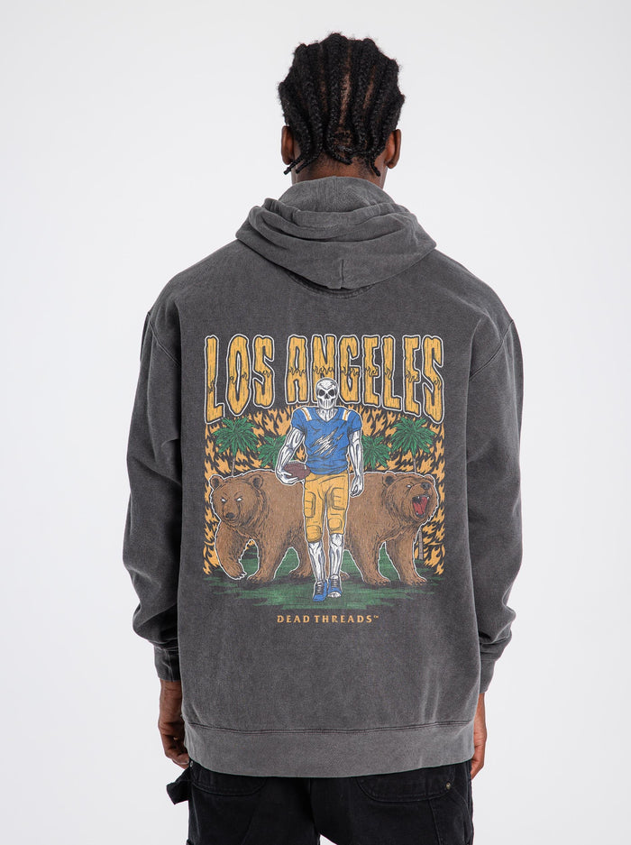 LOS ANGELES FOOTBALL - “DT ESSENTIAL" HOODIE – Hoodie – Dead Threads Apparel