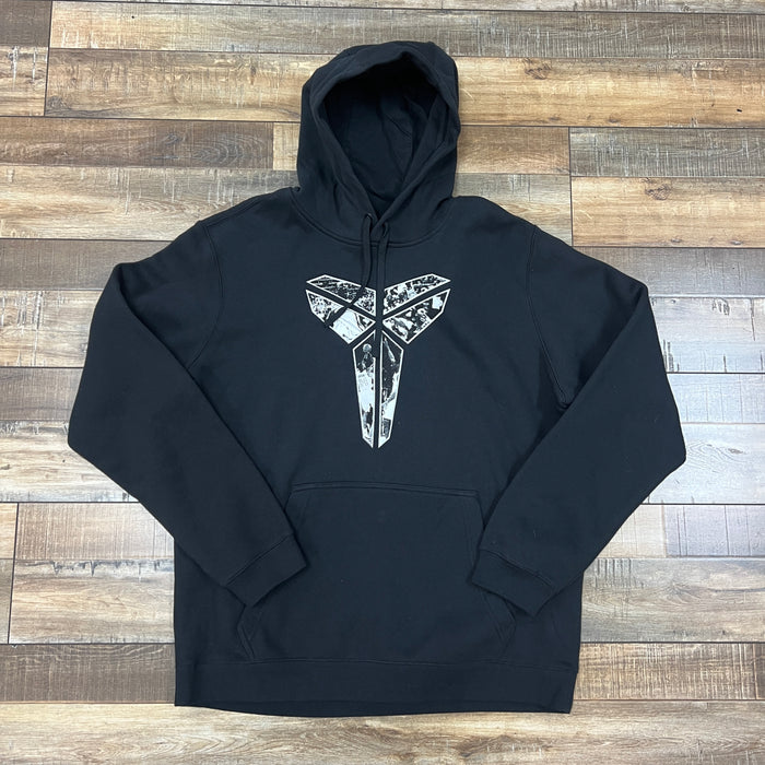 Los Angeles Lakers Kobe Bryant Nike Black Memorial Statue Unveil Name & Number Pullover Hoodie