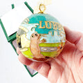 Lubbock Summer Scene Cloisonné Ornament (2025)
