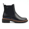 Lunar Bernadette Navy Ankle Boot GLB234 NY