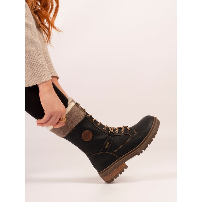 Lunar Cambridge Black Ice Grip W/Proof Boots GLH006 BK