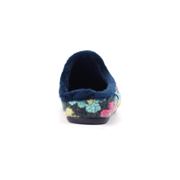 Lunar Dolly Navy Slippers KLA244 BL
