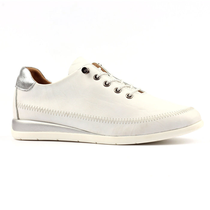 Lunar Penelopy White Lea. Trainer FLK046 WT
