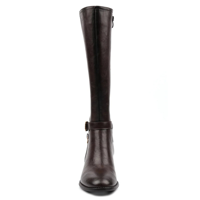 Lunar Sindy Brown Long Boot GLZ004 BR