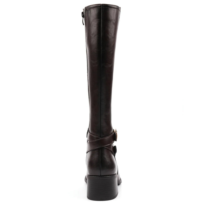 Lunar Sindy Brown Long Boot GLZ004 BR