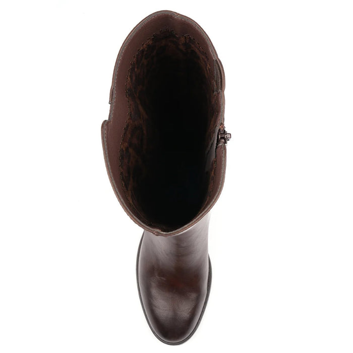 Lunar Sindy Brown Long Boot GLZ004 BR