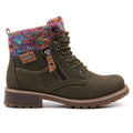 Lunar Tabasco Olive W/proof Ankle Boot GLB204 OL