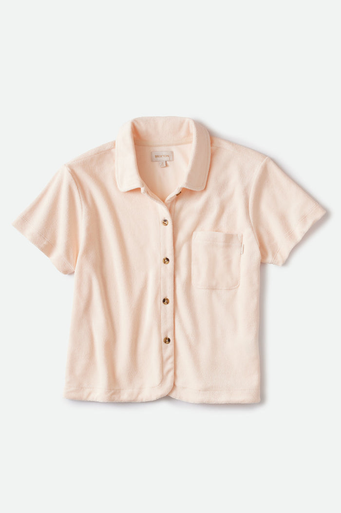 Marquee S/S Terry Top - Soft Pink