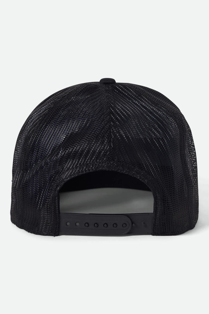 Mavis NetPlus Trucker Hat - Black/Black