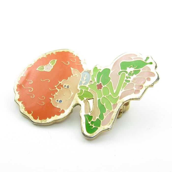Enamel Herself the Elf Meadow Morn pin