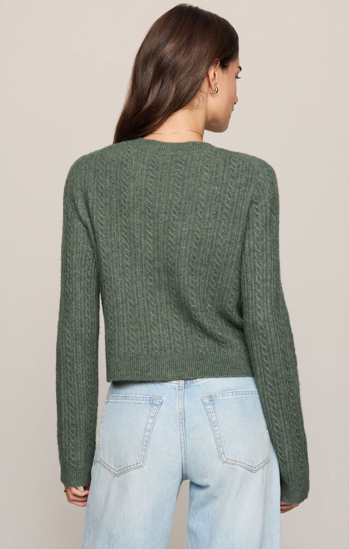 Medina Pointelle Cardigan