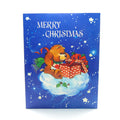 Merry Christmas Care Bears card with Tenderheart Bear