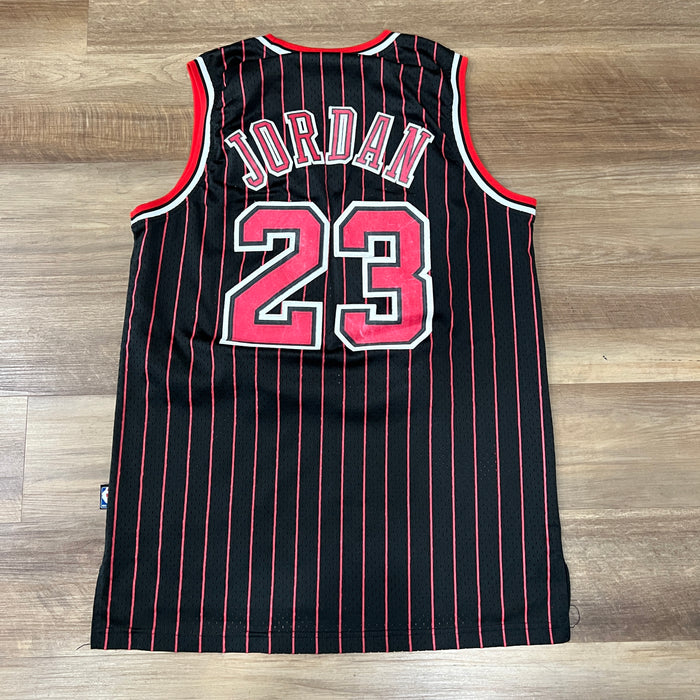 Nike Michael Jordan Chicago Bulls #23 Pinstripe Jersey