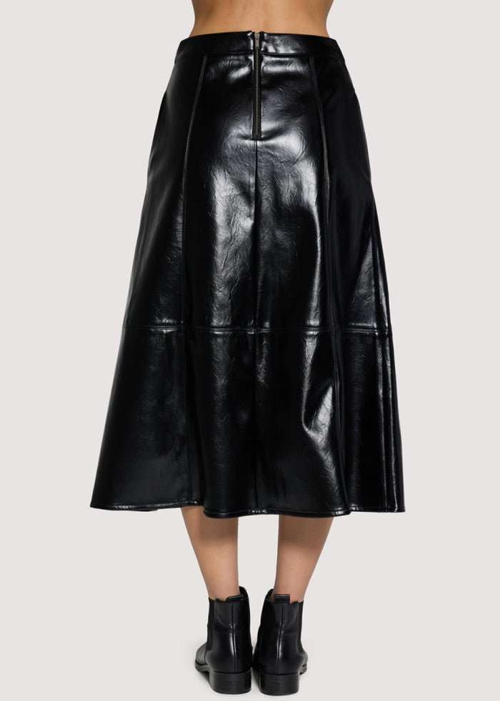 Midnight Poem Midi Skirt