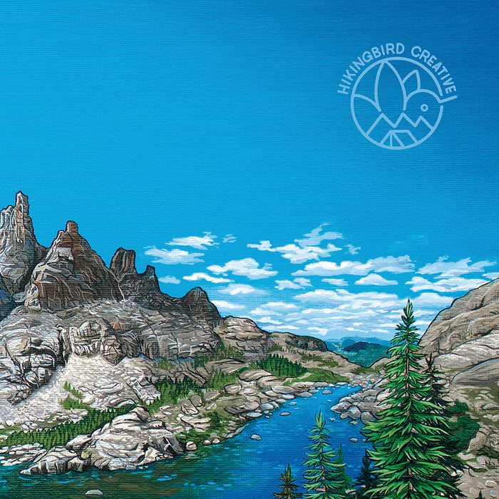 Midsummer Sky Pond by Alyssa Shaw