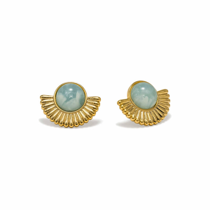 Moonpetal Stud Earrings
