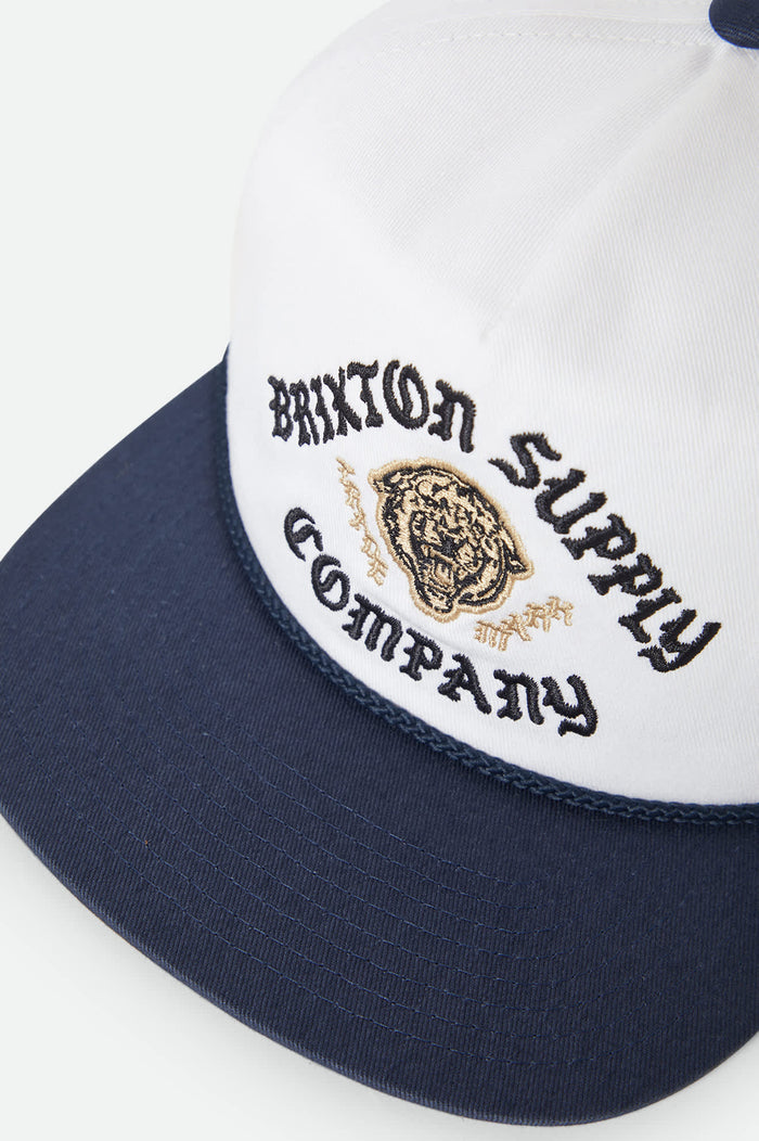 Unisex Morado Snapback in the color Midnight Blue/White - Additional Laydown image