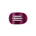 Mulberry Small Flat Round Hair Clip