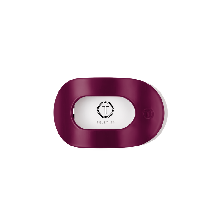Mulberry Small Flat Round Hair Clip
