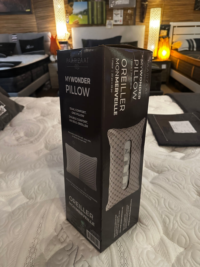 Paarizaat MyWonder Pillow Box Angle View - Mattress Miracle Brantford