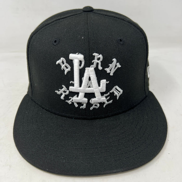 New Era Born X Raised Los Angeles Dodgers 2024 World Series Fitted Black Hat