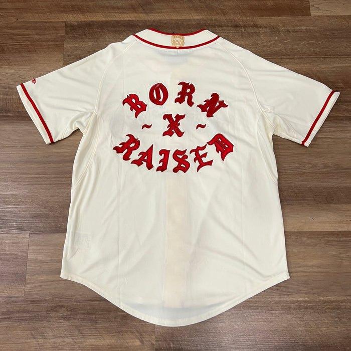 New Era x Born x Raised Diablos Rojos del México baseball jersey