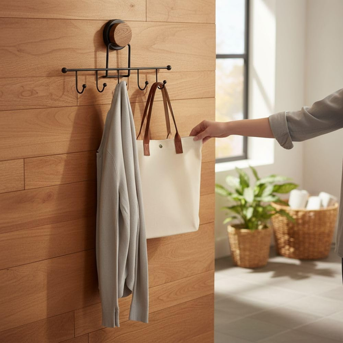 Okyanus hanger contents and components flat lay
