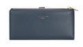 Nova Leathers Long Purse with Multi Credit Card Slots Bering Sea (DJ0086)