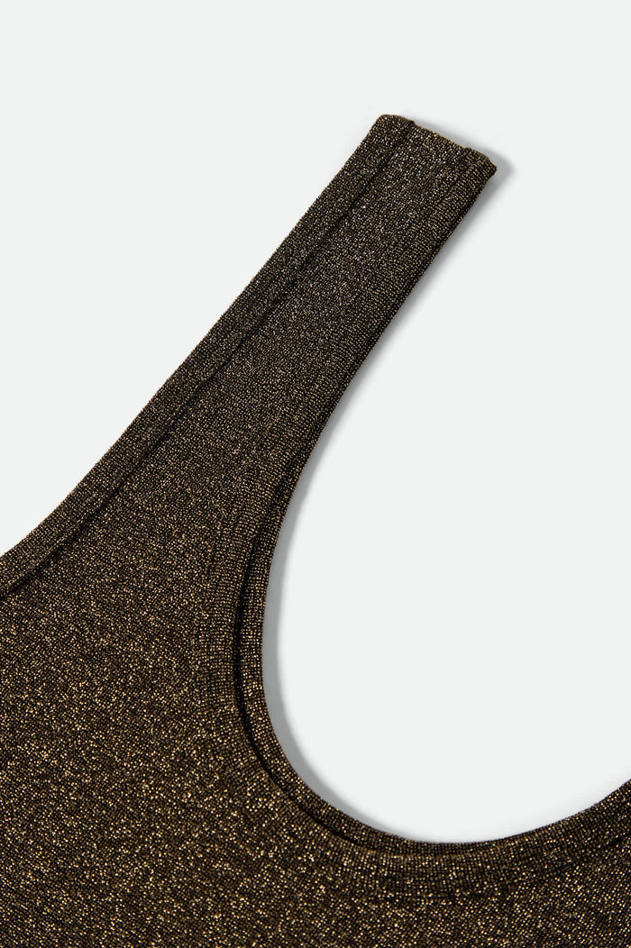 Off Duty A-Tank - Gold Metallic