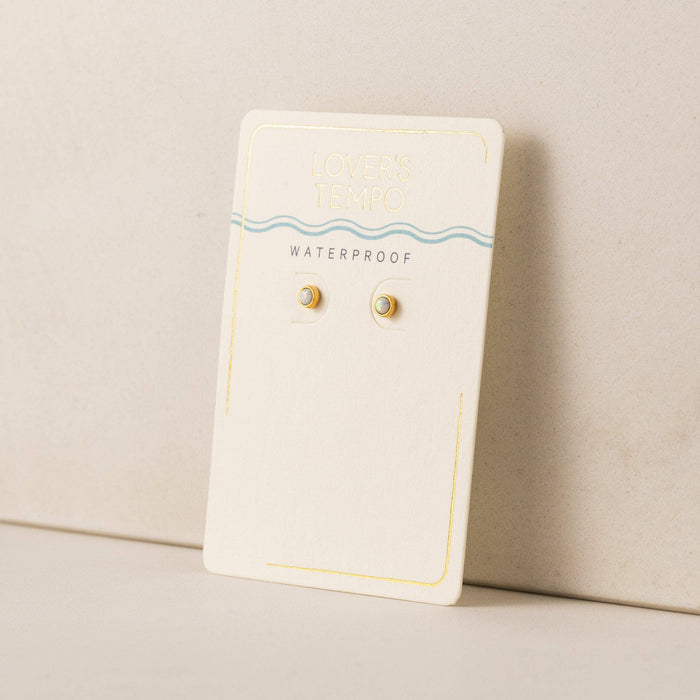 Opal Stud Earrings