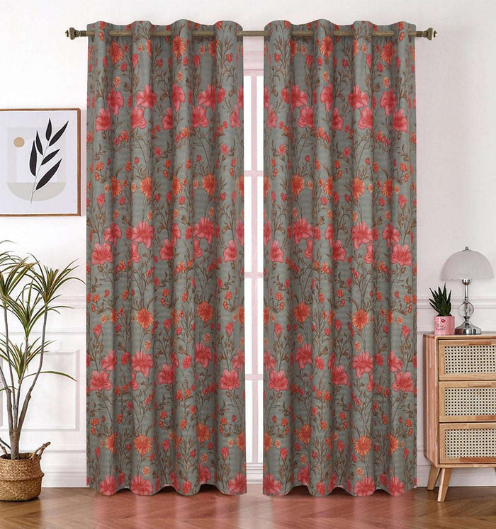 Pack of 2 Curtain Design 079 - Nishat Creative Store