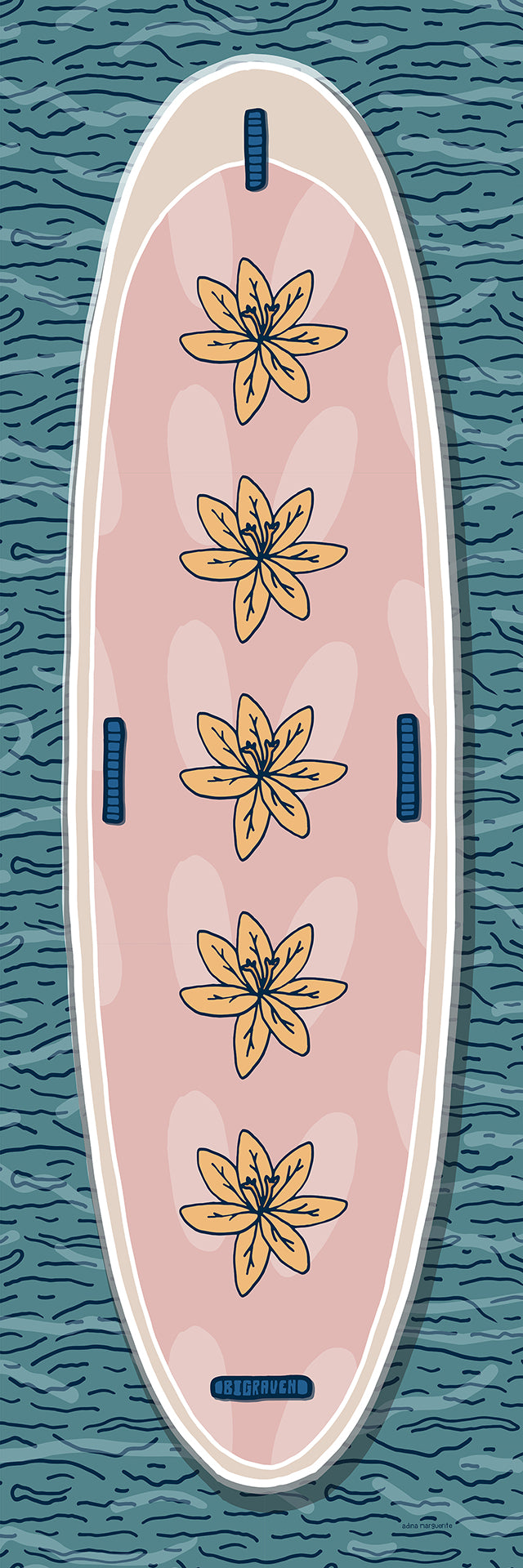 Paddle Board by Adina Pease
