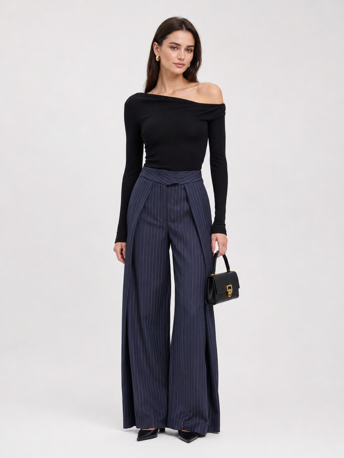 Pantalone Noir Tailleur